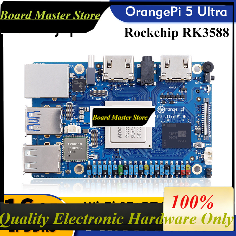 Radxa Rock 5B 16Gb - لوحة تطوير BoaMasM Orange Pi 5