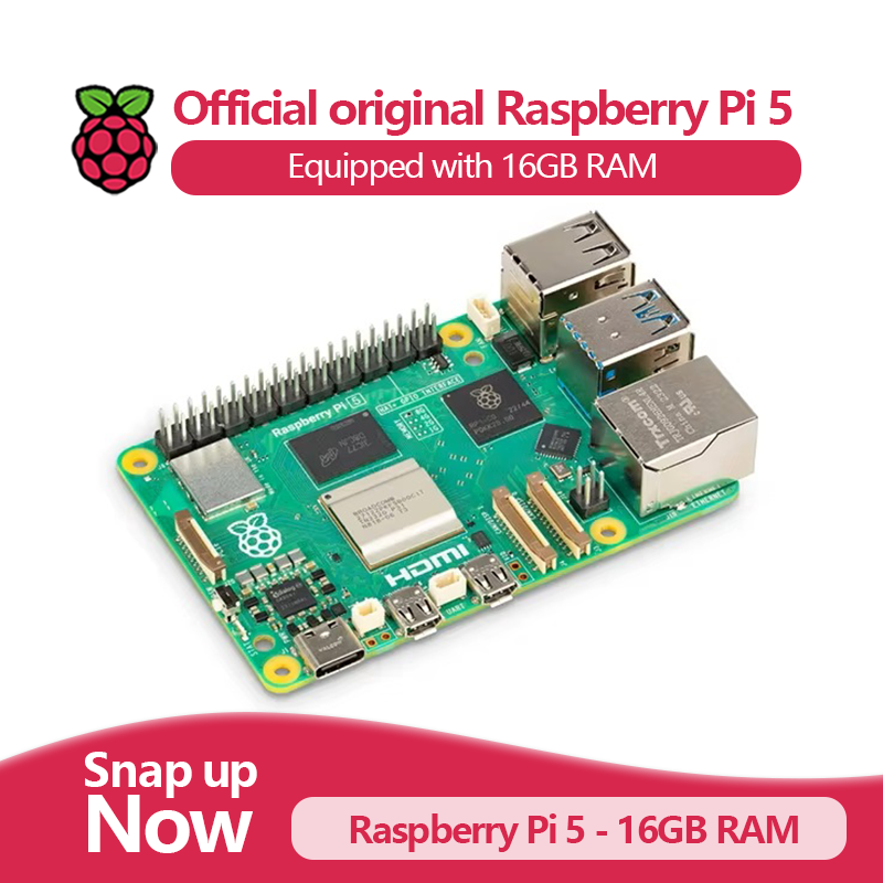 Raspberry Pi 5 8Gb Kit - راسبيري باي 5 الأصلي الرسمي، وصول